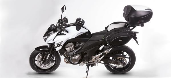 Equipa tu Kawasaki Z800 a tope con SHAD