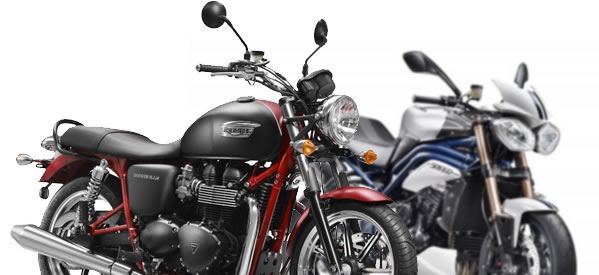 Ediciones especiales para la Triumph Bonneville y Speed Triple