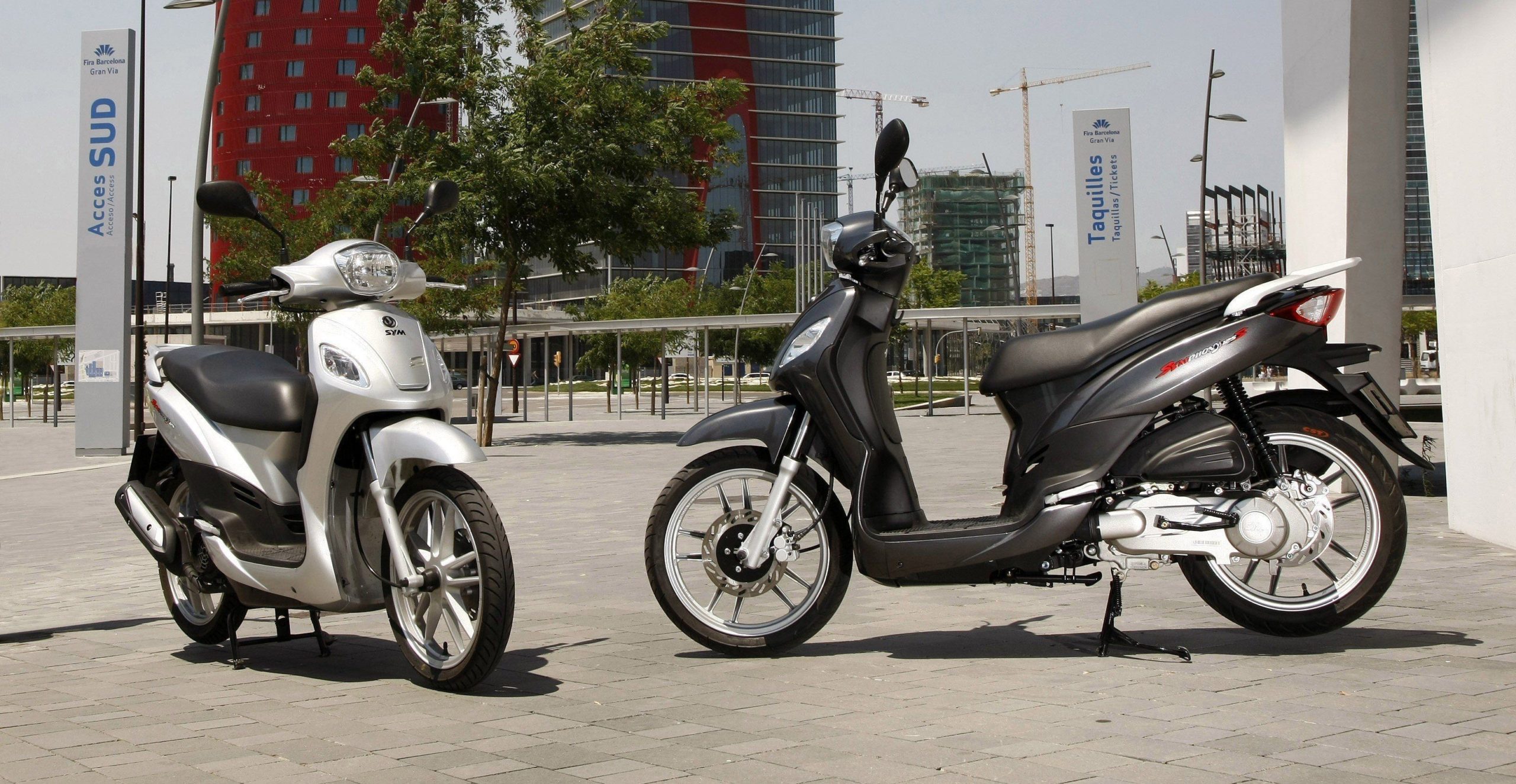 SYM Symphony S 125, una scooter de altura