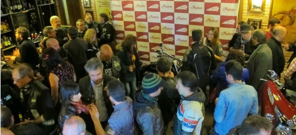 Así fue la presentación de las Indian Motorcycle 2014 en Madrid