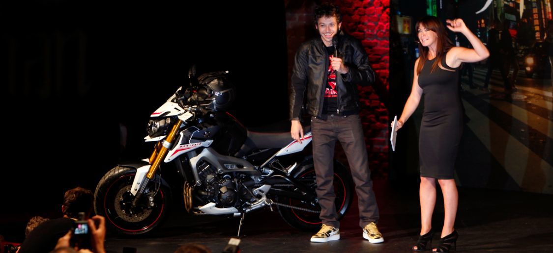 Yamaha MT-09 Street Rally: versión motard presentada por Rossi