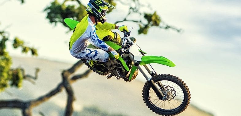 Nuevo motor actualizado para la Kawasaki KX250F del 2018