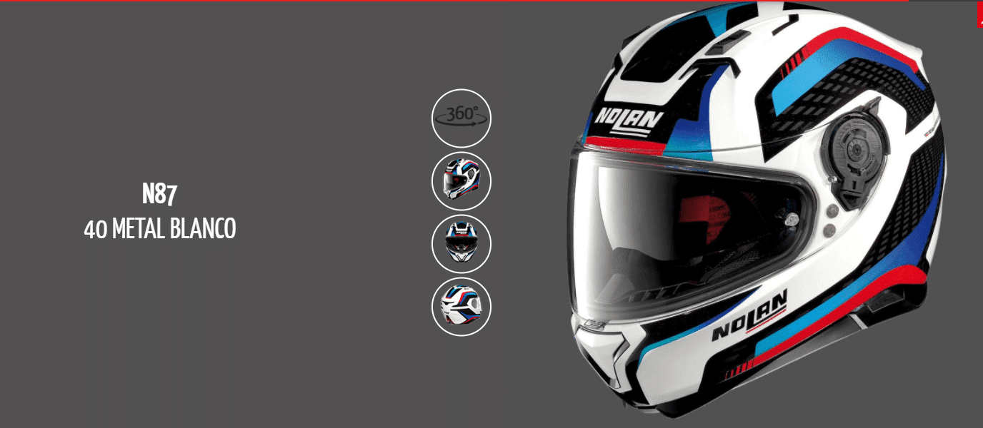 Las nuevas gráficas ARKAD para el casco N87 de Nolan